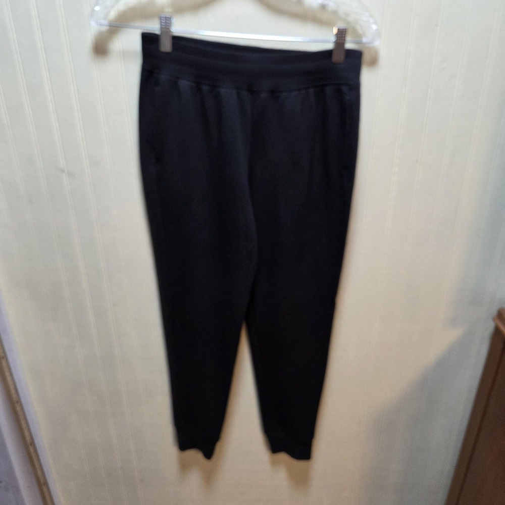 DSG Jogger Pants Womens L Black Solid Elastic Waist Stretch Pull On Casual